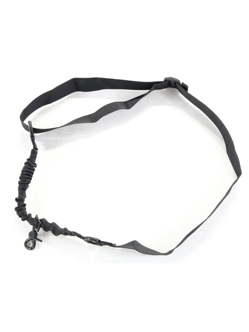 rifle sling single point black 18.5 - 28" bungee hunting tactical airsoft new